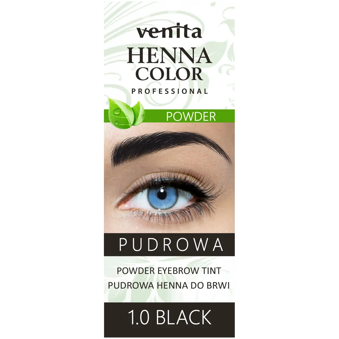 

Venita порошок хны для бровей 1,0 черный, 1 шт.