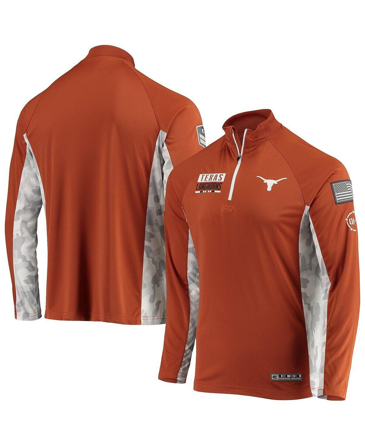 

Мужская куртка texas orange texas longhorns oht в стиле милитари appreciation snow cruise raglan с молнией 1/4 Colosseum, мульти