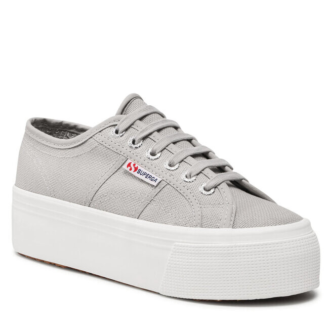 

Кроссовки Superga Platform, серый