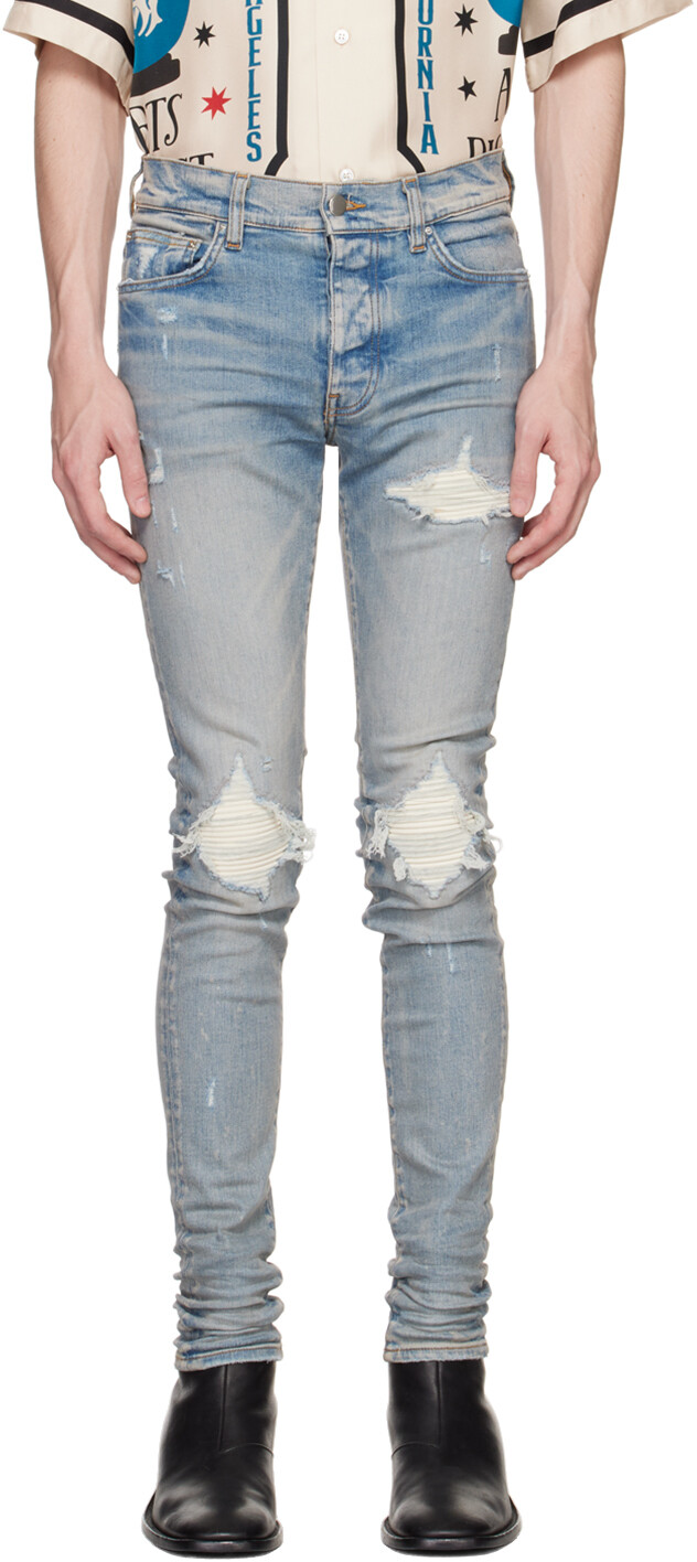 

Синие джинсы MX1 AMIRI