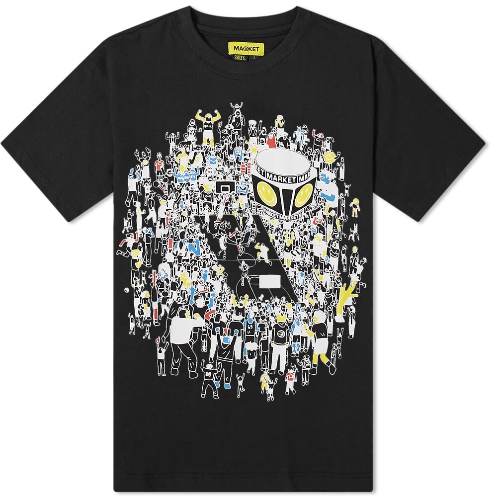 

Футболка MARKET Smiley World BBall Game Tee, Черный