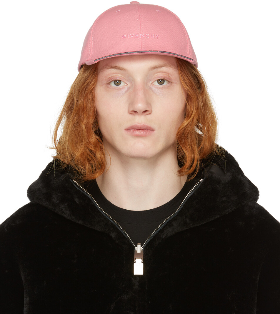 

Розовая рубленая кепка Givenchy