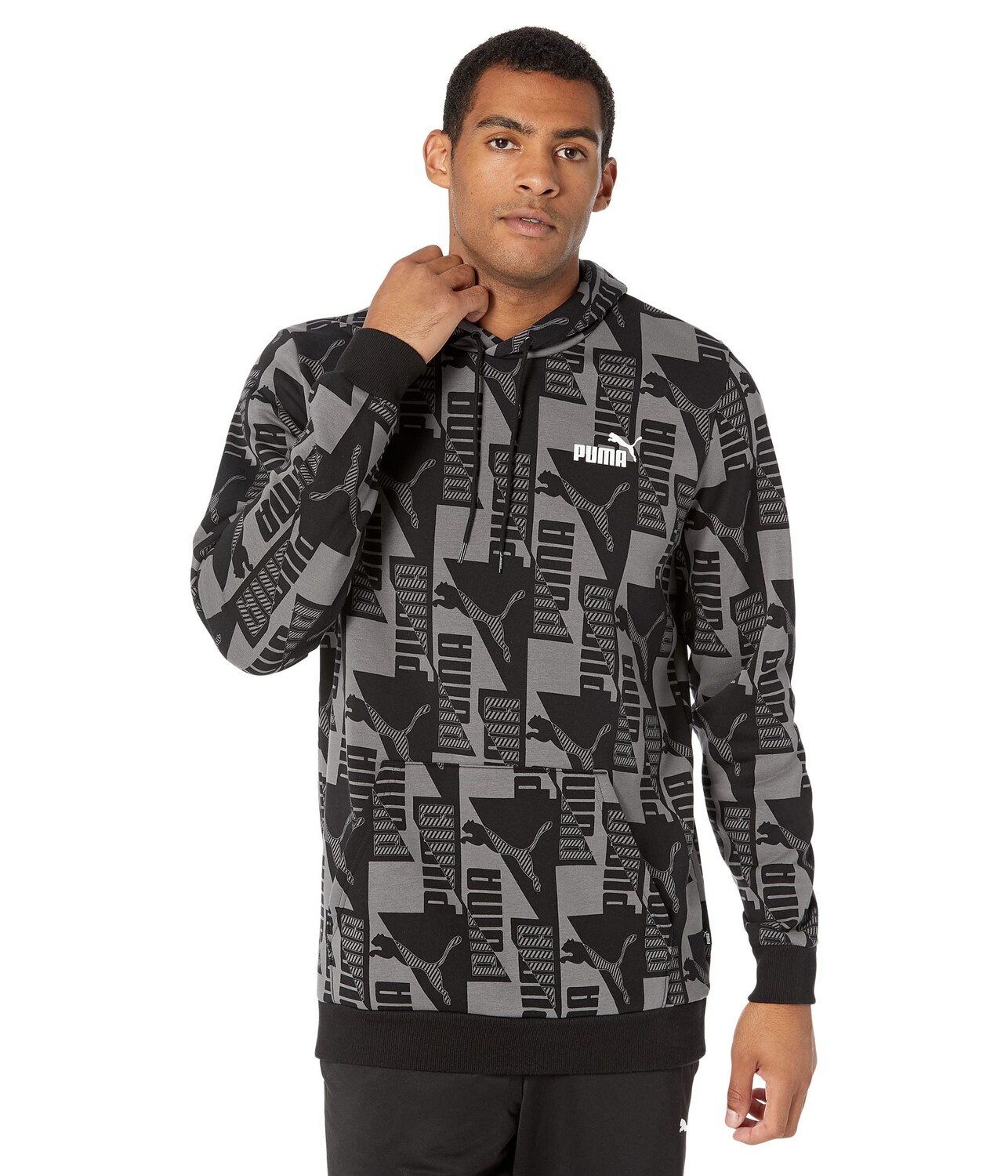 

Худи PUMA, Big & Tall Power All Over Print Fleece Hoodie