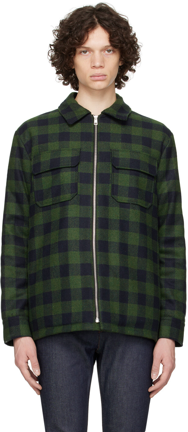 

Зеленая куртка Ian A.P.C.