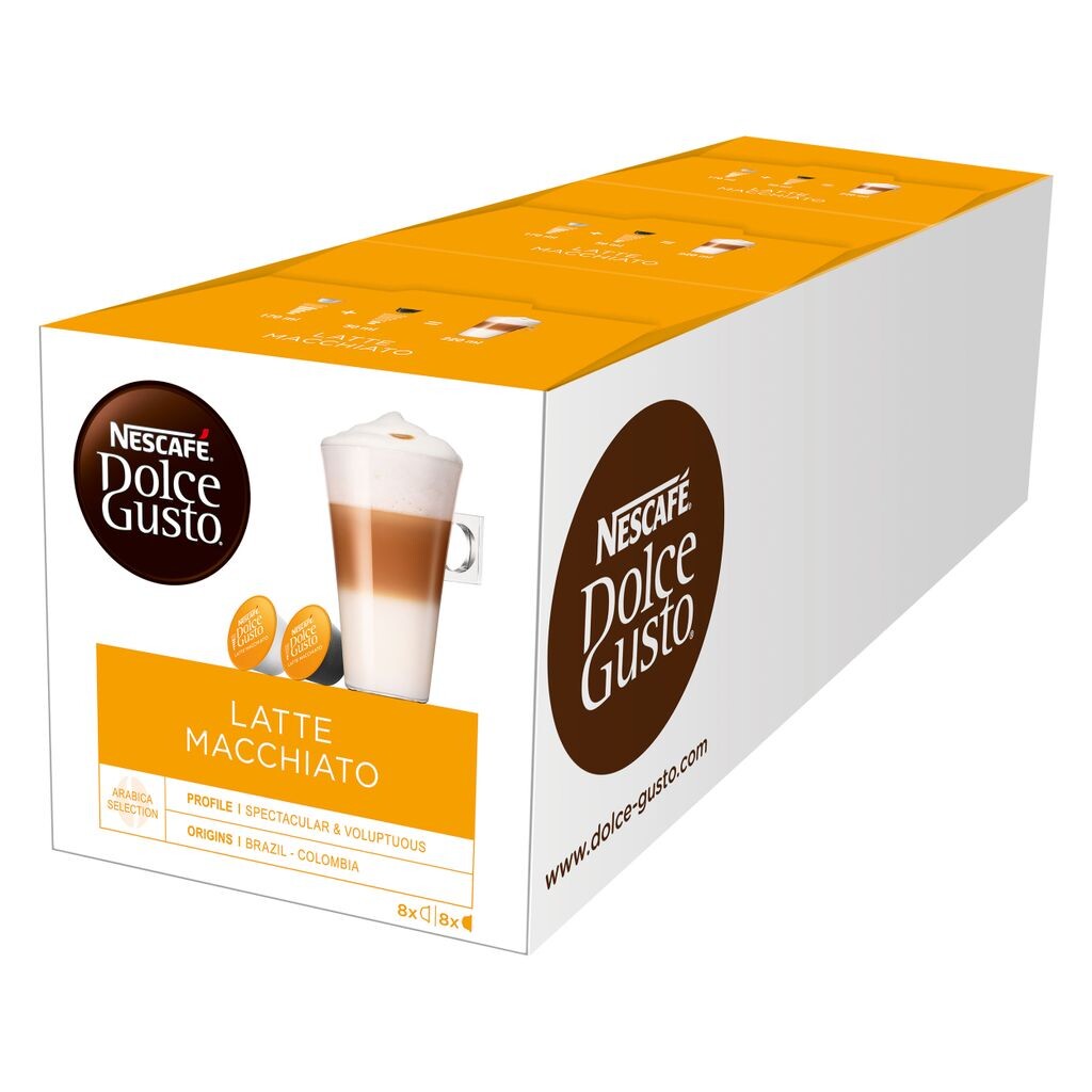 

Кофе Nescafé Dolce Gusto капсулы, капучино, 3 шт. (48 капсул) 600г Sonstige
