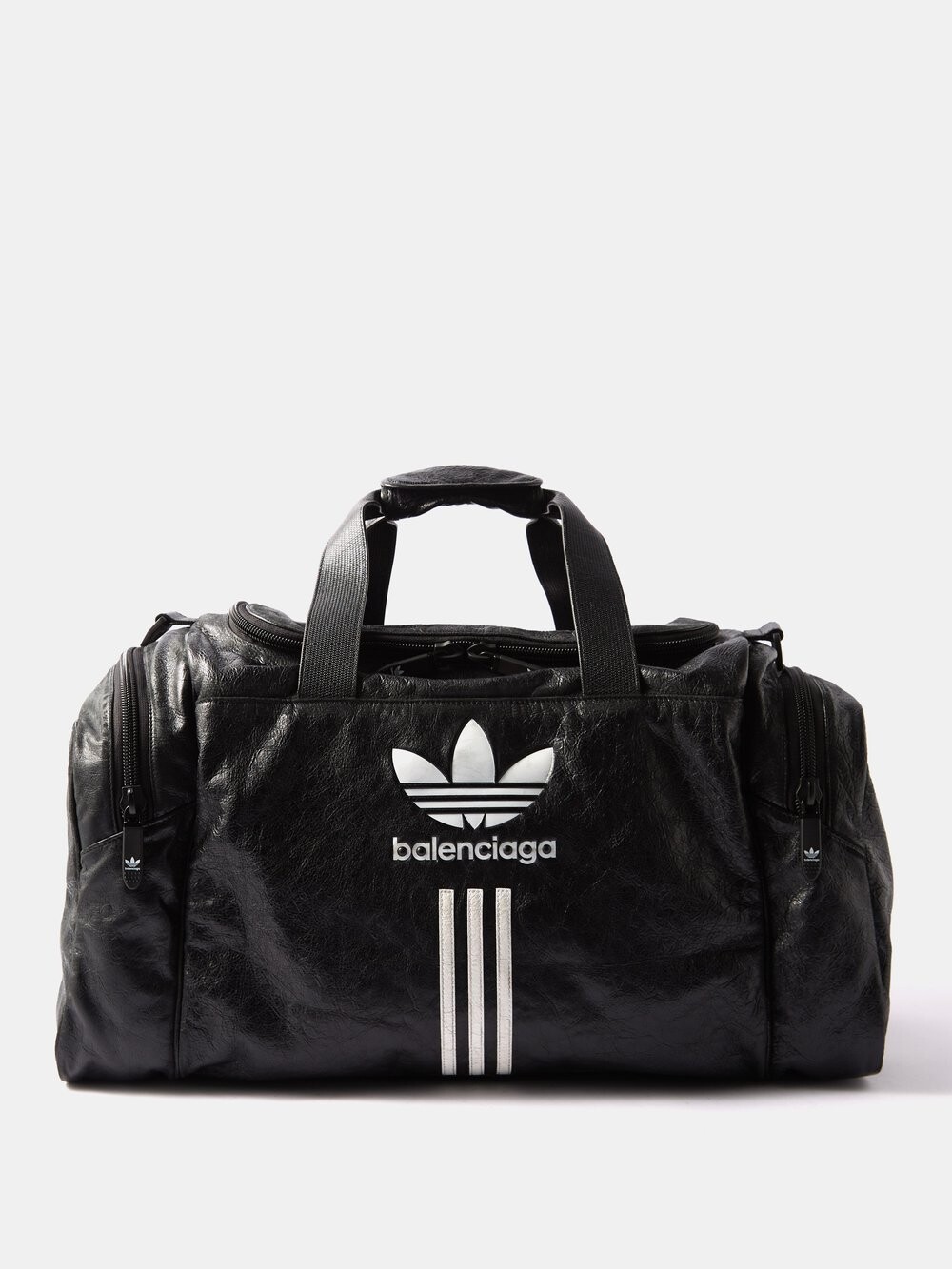 

Кожаная сумка adidas x Balenciaga, черный