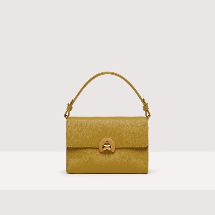 

Сумочка из зернистой кожи Coccinelle BINXIE SMALL, желтый
