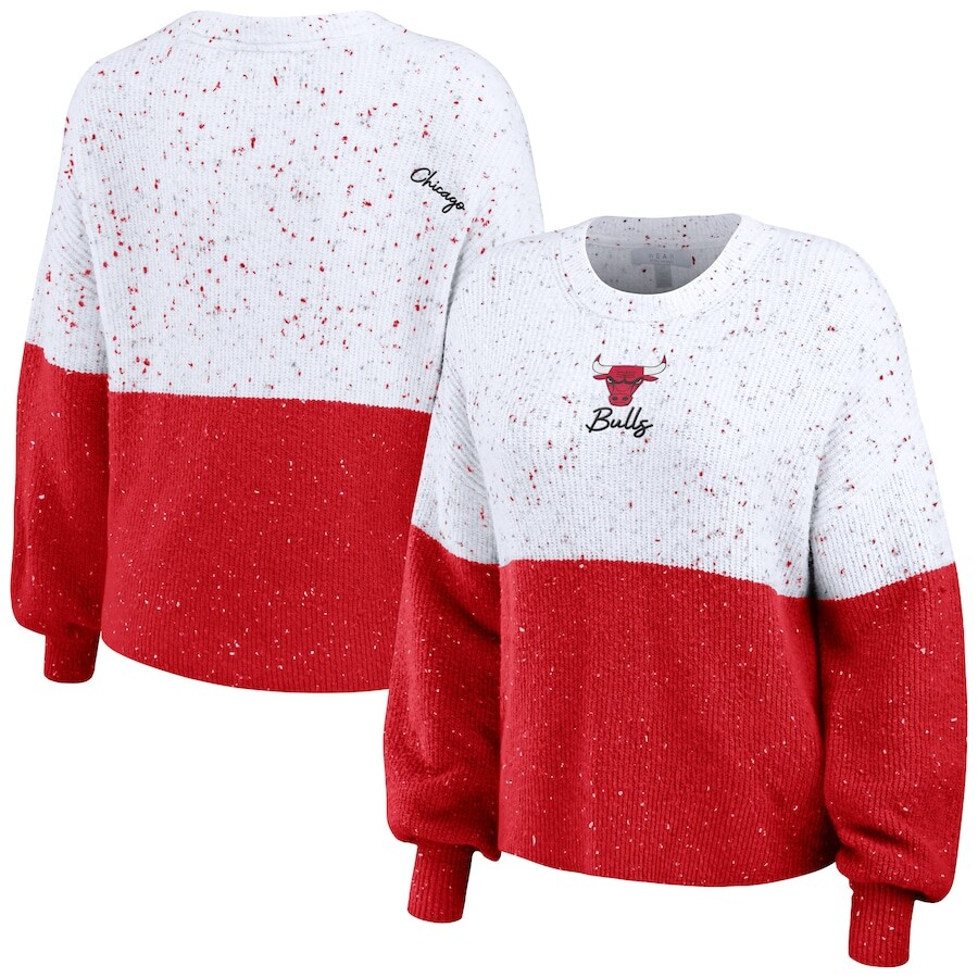 

Свитер WEAR by Erin Andrews Chicago Bulls, белый