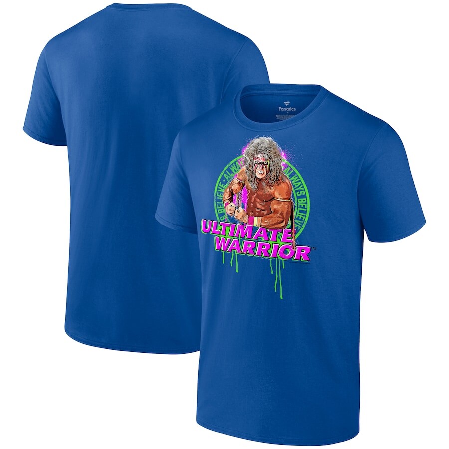 

Футболка с коротким рукавом Fanatics Branded The Ultimate Warrior, роял