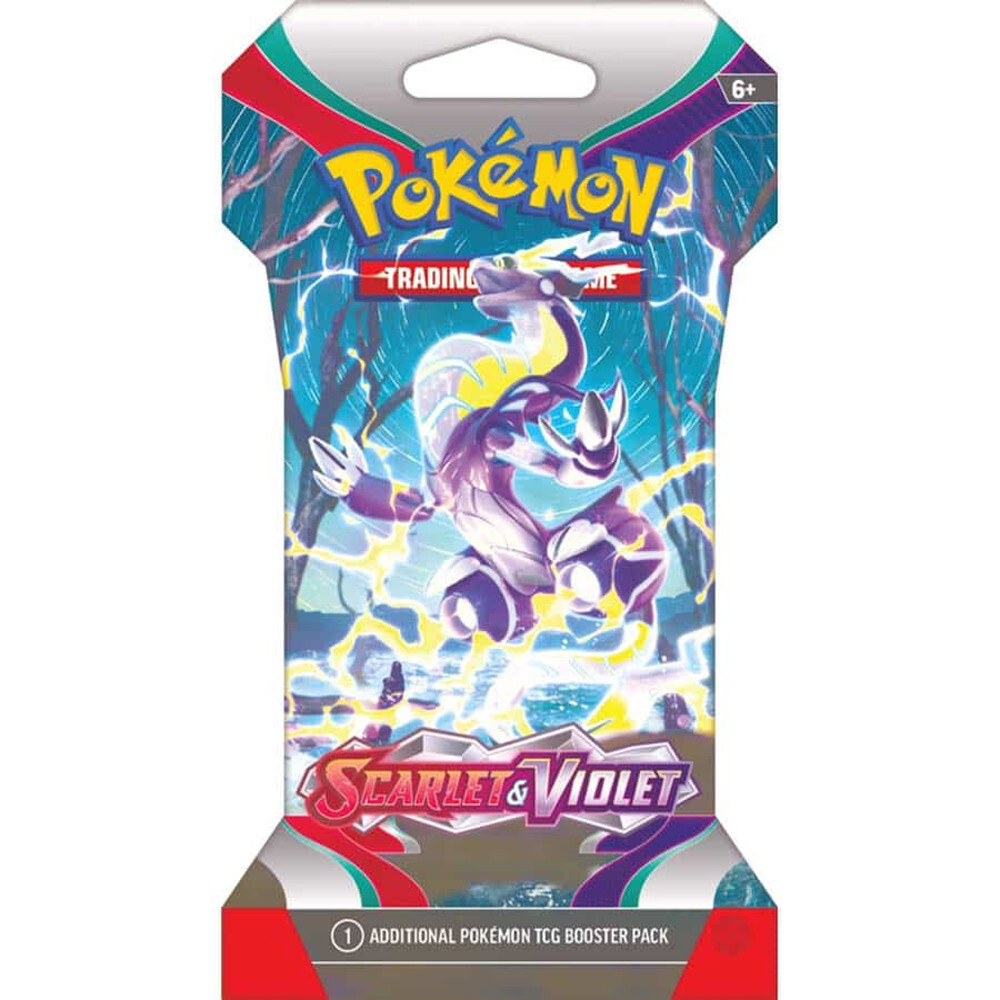 

Карточная игра The Pokemon Company Int'l Pokemon TCG: Scarlet & Violet - Sleeved Booster Pack