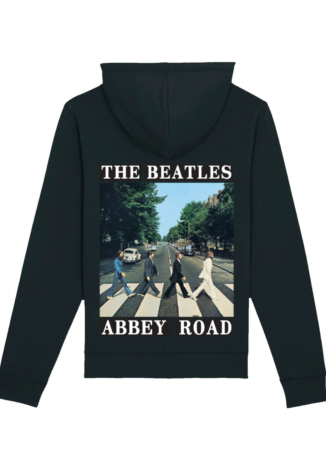 

Пуловер F4NT4STIC Unisex Hoodie The Beatles Abbey Road, черный