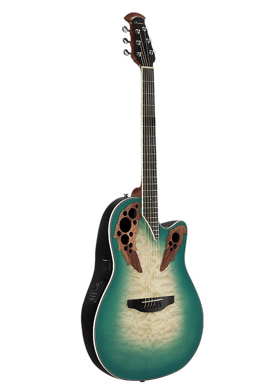 Акустическая гитара Ovation CE44X-9B Celebrity Elite Exotic Mahogany Neck 6-String Acoustic-Electric Guitar w/Gig Bag