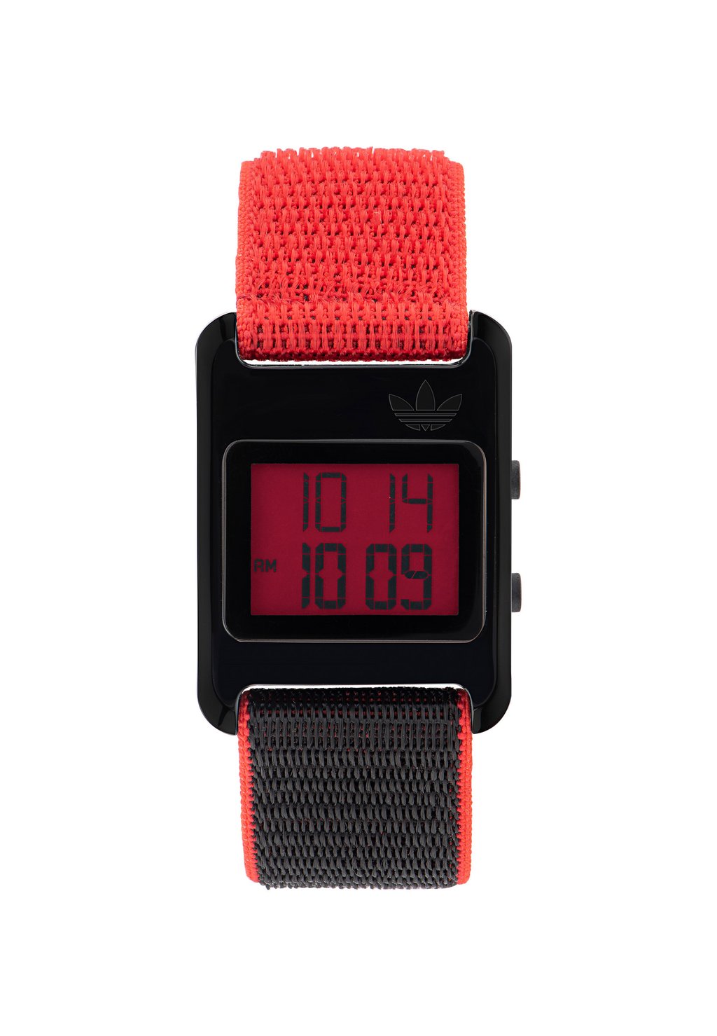 Цифровые часы Retro Pop Digital adidas Originals, цвет black and red