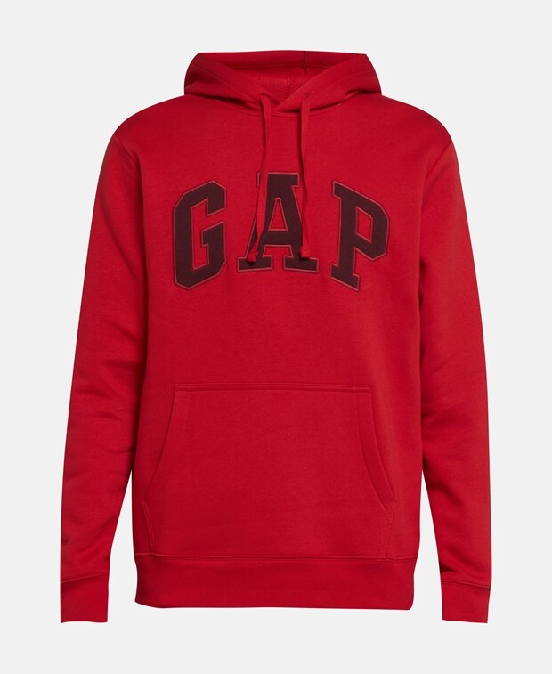 

Худи с капюшоном Gap, красный