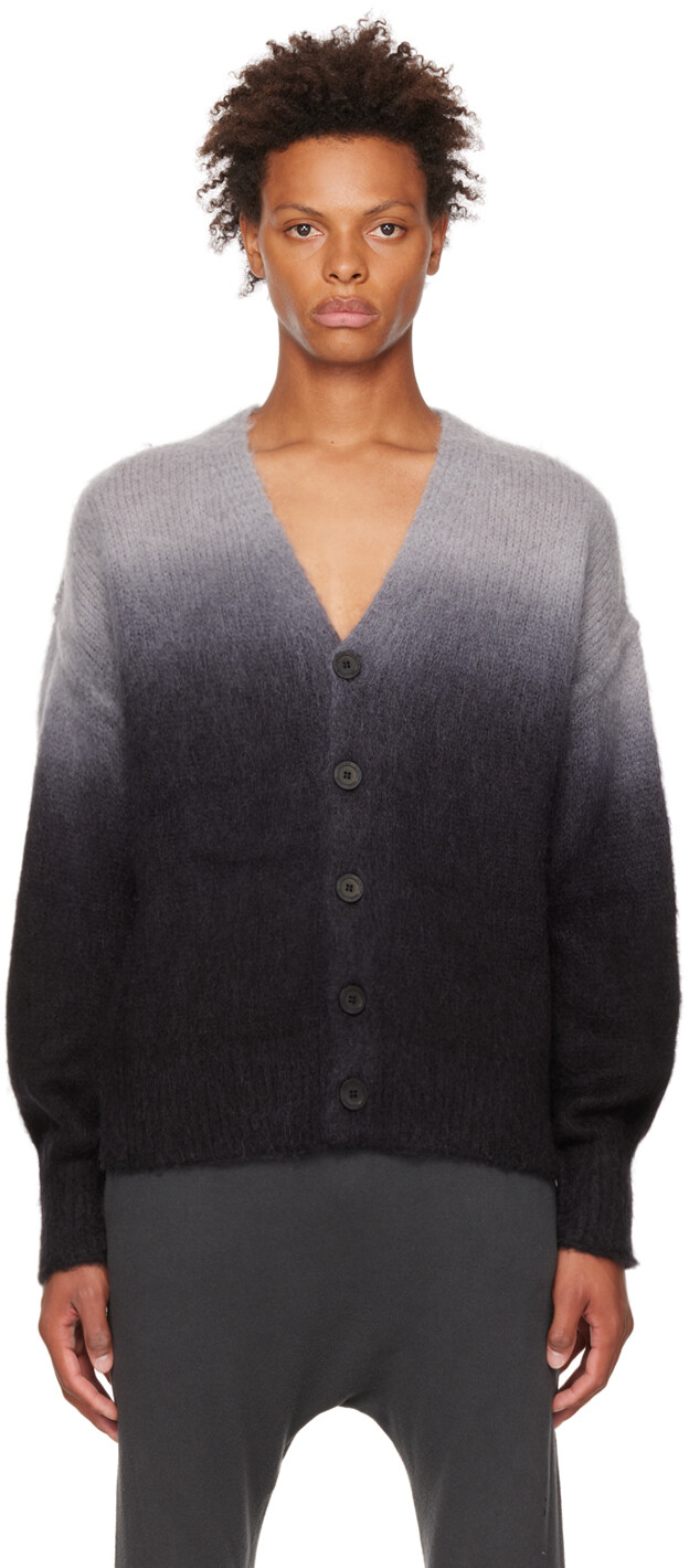 

Кардиган SSENSE Exclusive Black & Grey Altered State Stolen Girlfriends Club, Серый