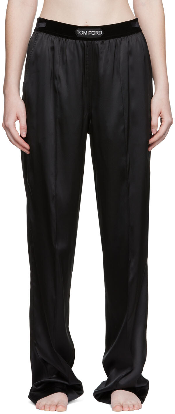 

Черные пижамные брюки для отдыха TOM FORD