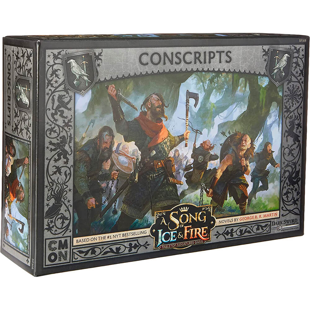 a song of ice and fire Дополнительный набор к CMON A Song of Ice and Fire Tabletop Miniatures Game, Night's Watch Conscripts
