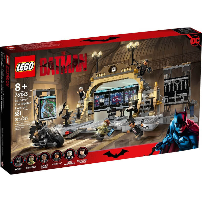 Конструктор LEGO Super Heroes 76183 Бэтпещера: Схватка с Загадочником - фото