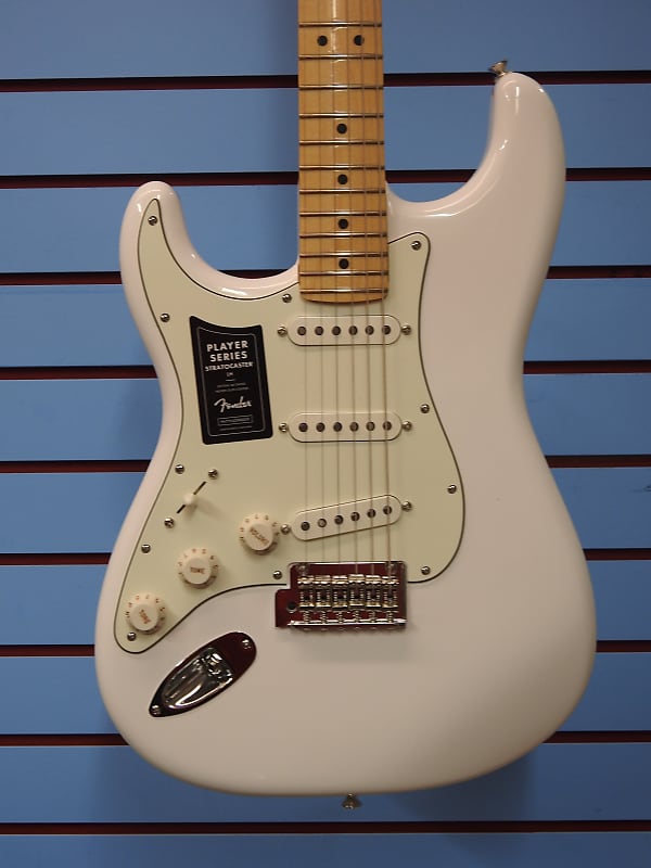 Fender Player Strat LH MN — полярно-белый