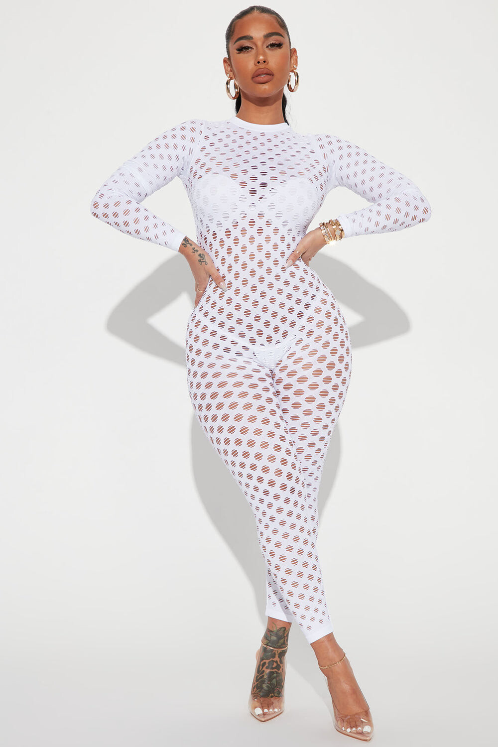 

Комбинезон Fashion Nova 5309, белый