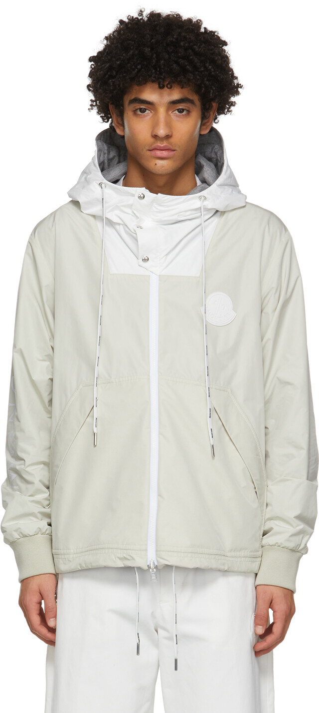 

Двусторонняя бежевая куртка Chabat Moncler