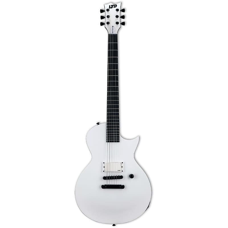 Электрогитара LTD EC Arctic Metal Snow White Satin Electric Guitar