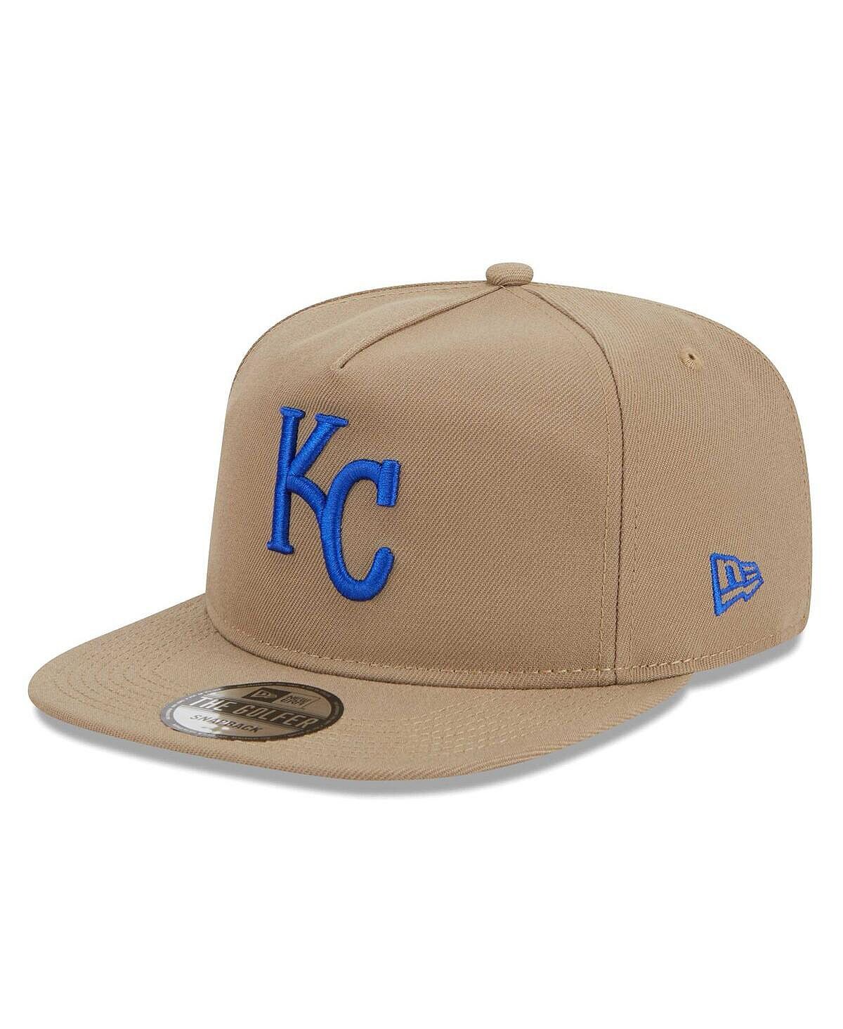 

Мужская регулируемая кепка цвета хаки Kansas City Royals Golfer New Era