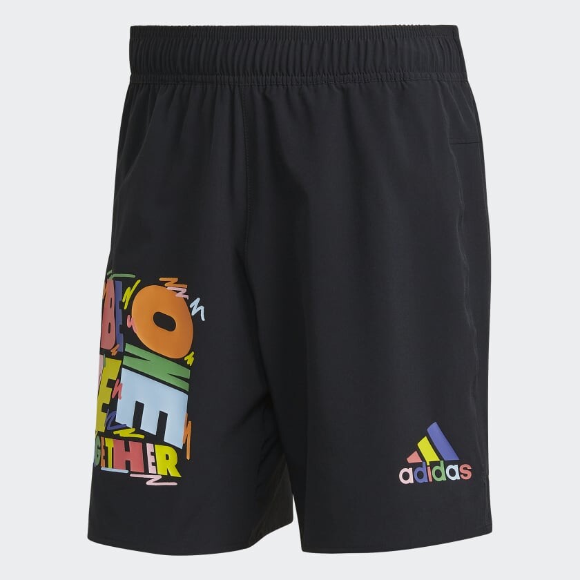 

Шорты Adidas Kris Andrew Small Training, черный/мультиколор