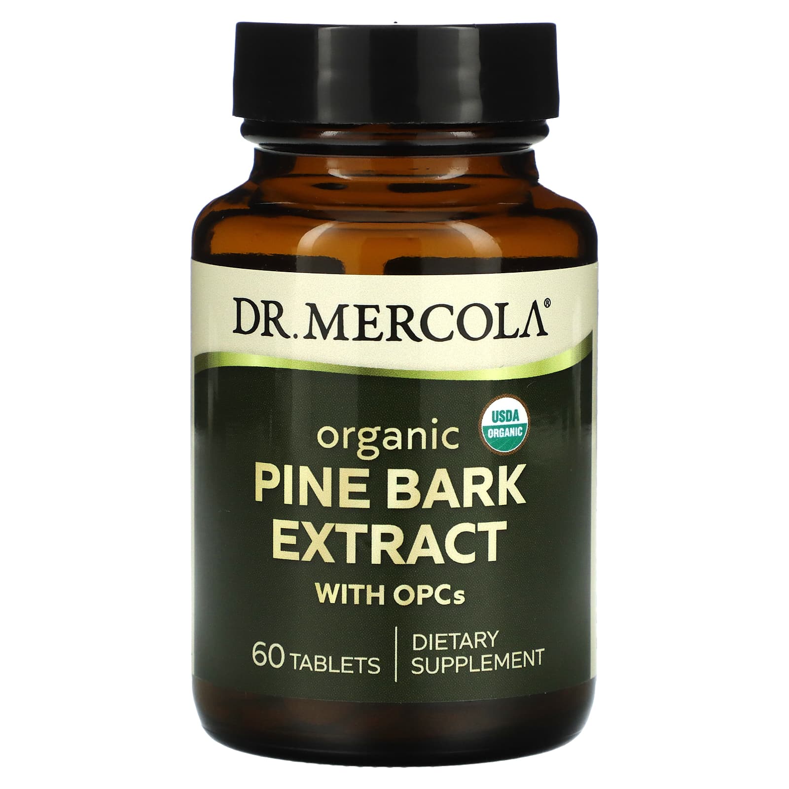 Органический Экстракт Сосновой Коры Dr. Mercola с ОРС, 60 таблеток dr mercola органический экстракт сосновой коры с орс 60 таблеток