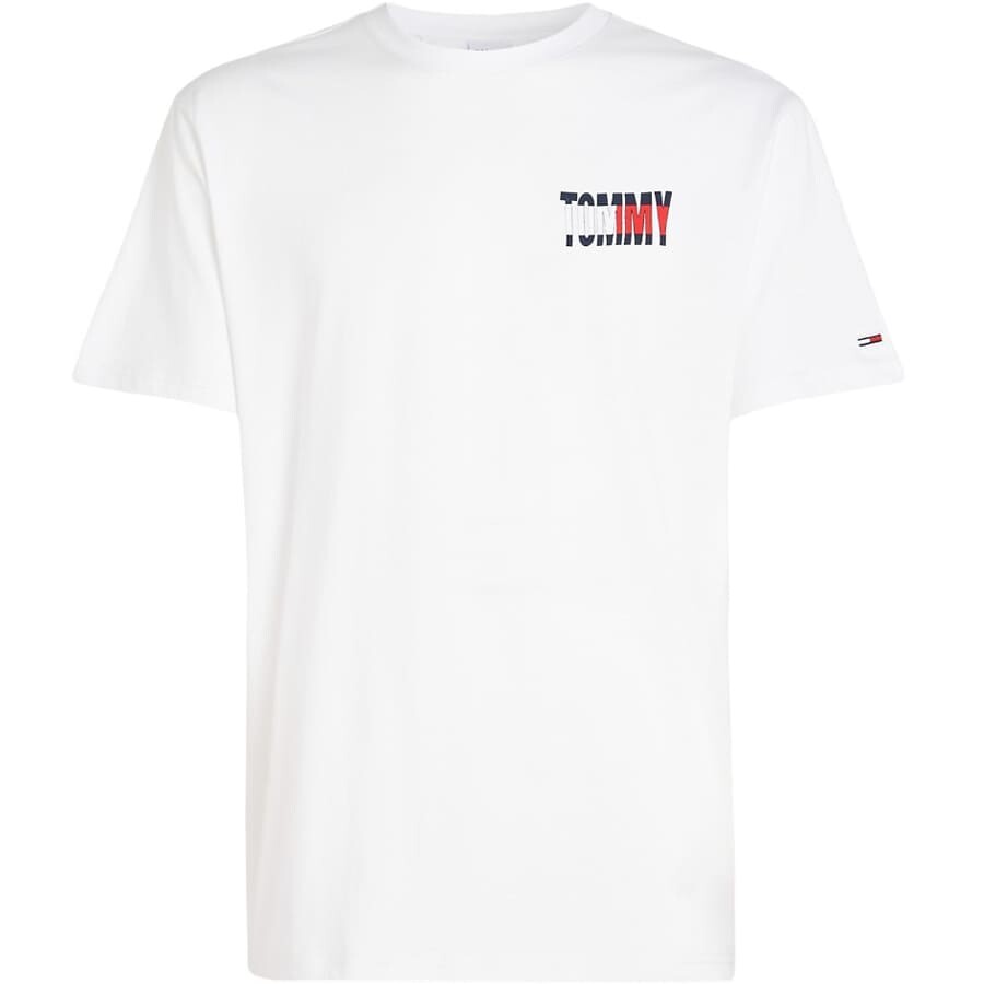 

Футболка Tommy Jeans Bold Tommy Logo, белый