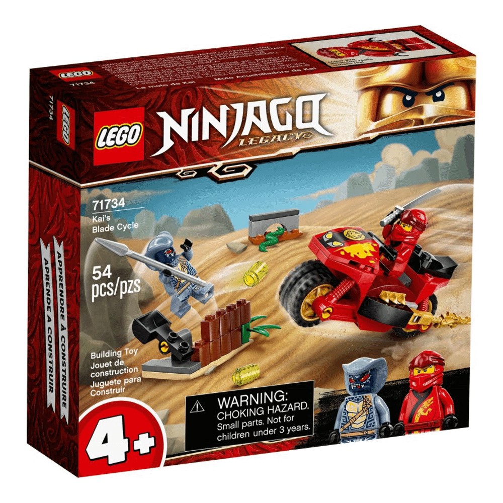 Конструктор LEGO Ninjago 71734 Мотоцикл Кая - фото