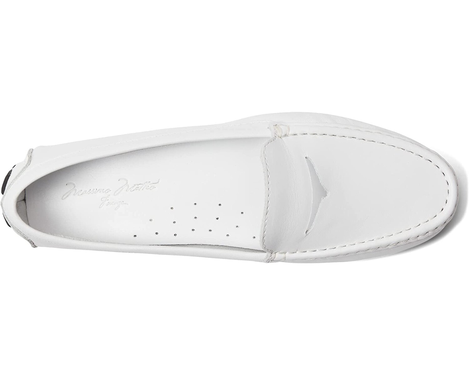 

Лоферы Cutout Penny Loafer Massimo Matteo, белый