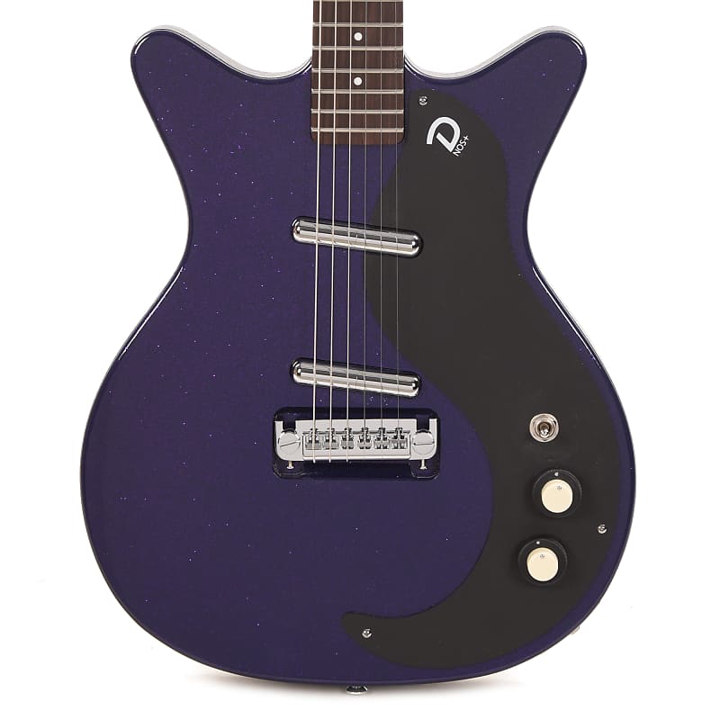 Электрогитара Danelectro Blackout '59 Purple Metalflake электрогитара danelectro blackout 59 nos electric guitar black metalflake