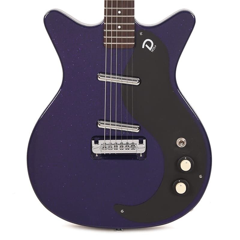 

Электрогитара Danelectro Blackout '59 Purple Metalflake