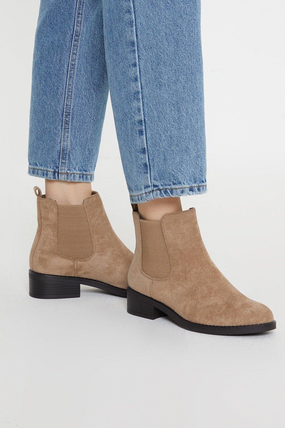 

Базовые ботинки челси Maria Dorothy Perkins, бежевый