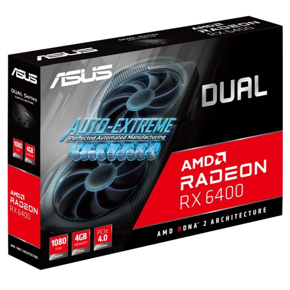 Видеокарта Asus DUAL RX 6400 4GB для киберспортивных игр – купить по  выгодным ценам с доставкой из-за рубежа через сервис «CDEK.Shopping»