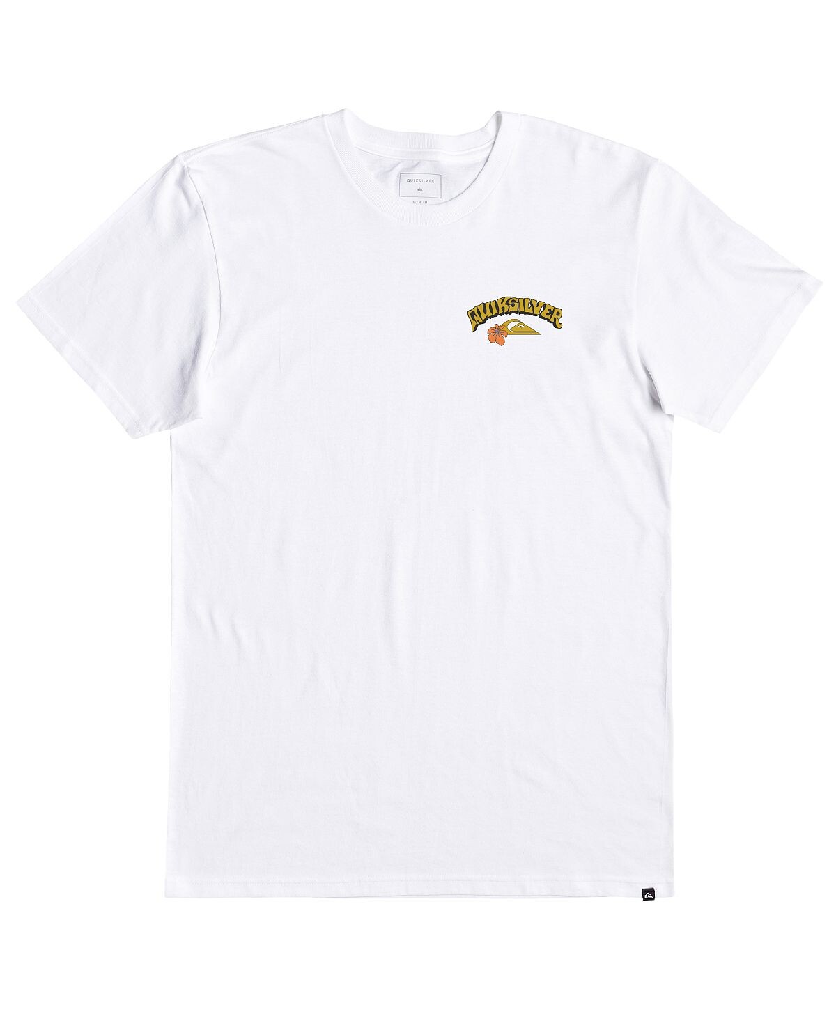 

Мужская футболка scenic warp mt0 Quiksilver, белый