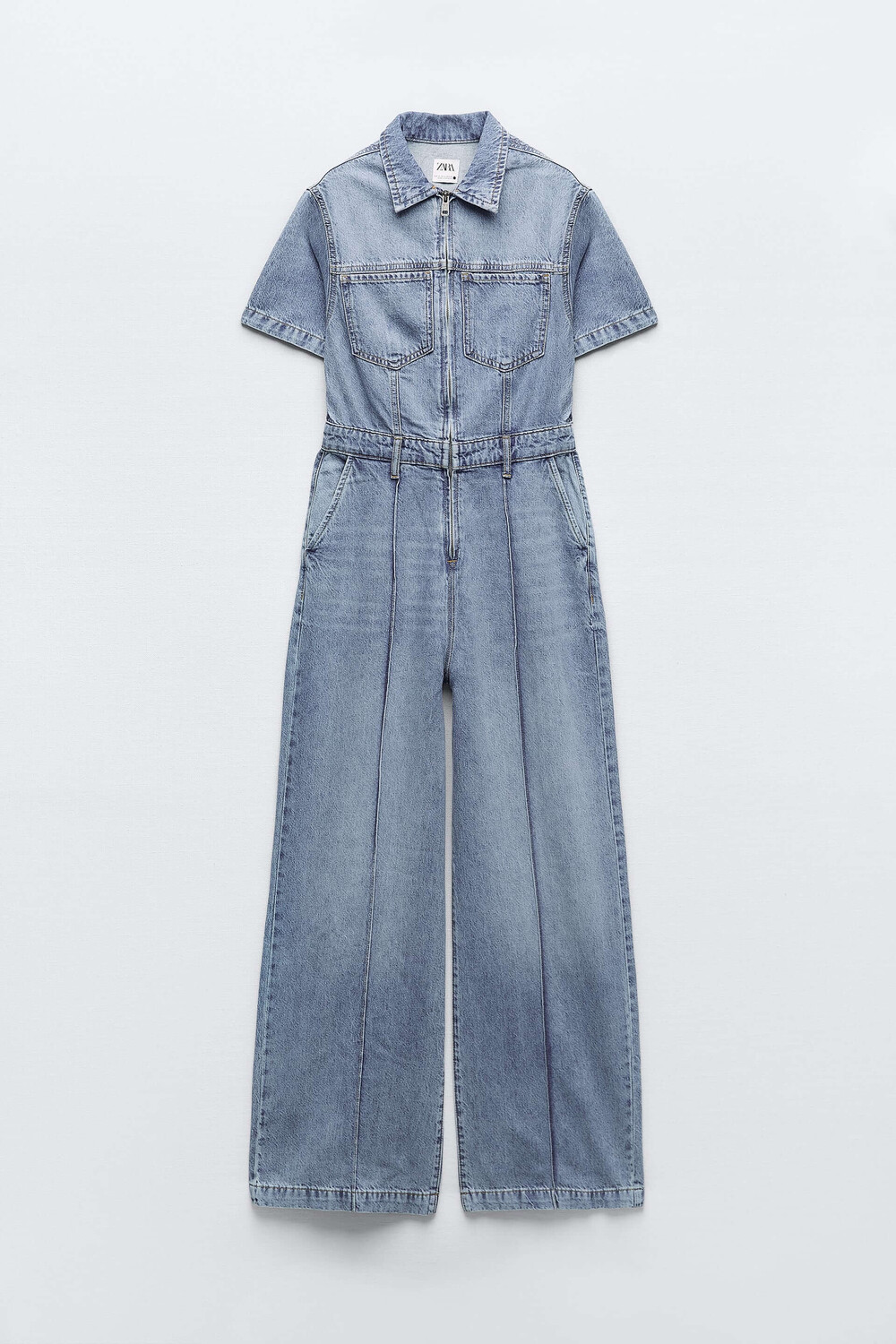 

Комбинезон Zara Zw Denim, синий