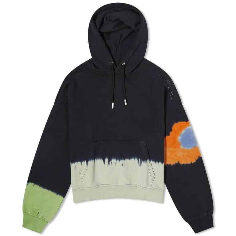 

Eckhaus Latta Print Hoodie, atmosphere, Черный
