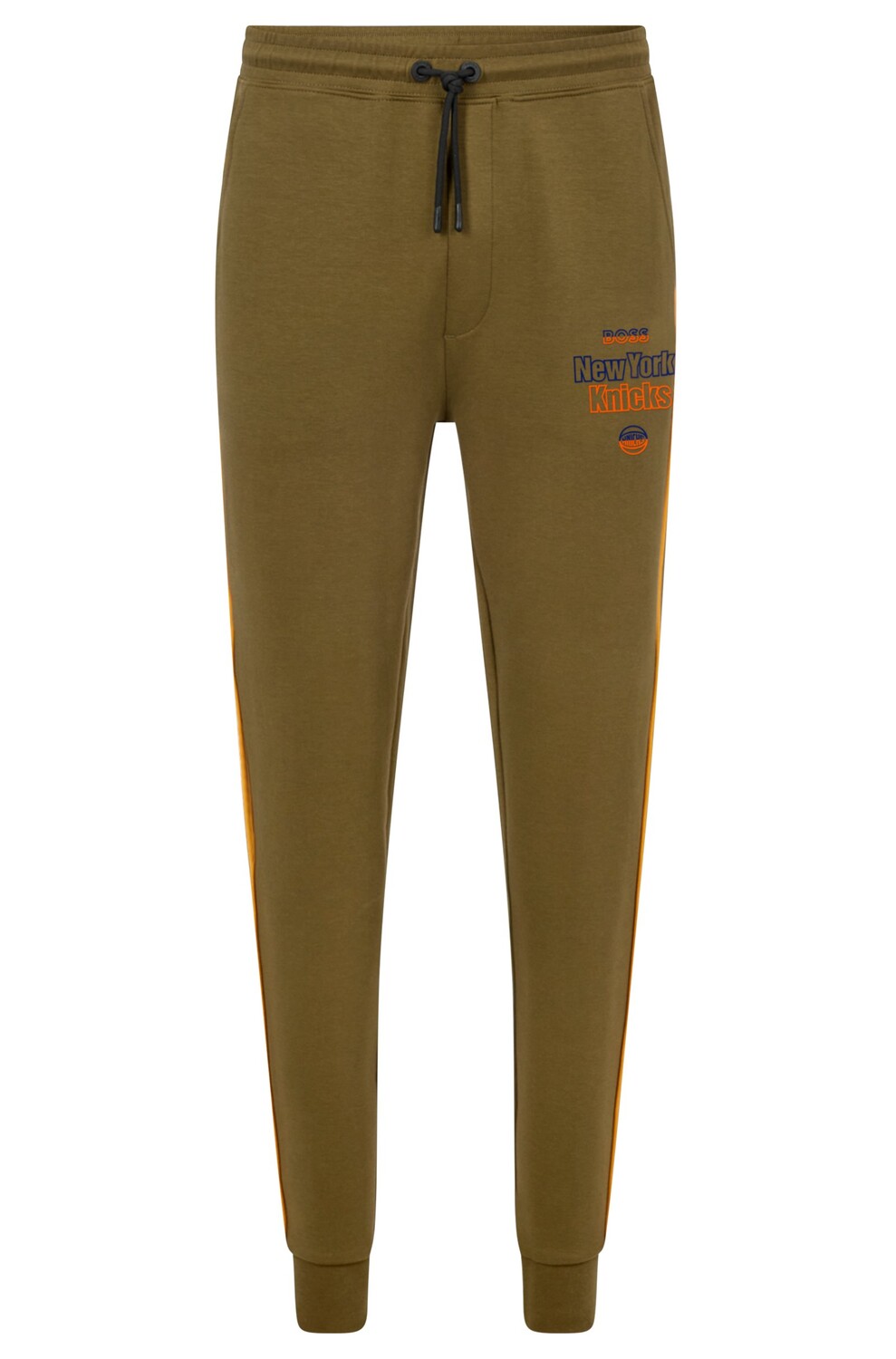

Брюки спортивные Boss & NBA Cotton-blend Bottoms NBA Knicks, хаки