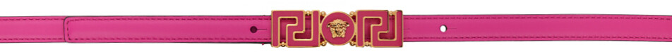 

Розовый пояс Greca Versace