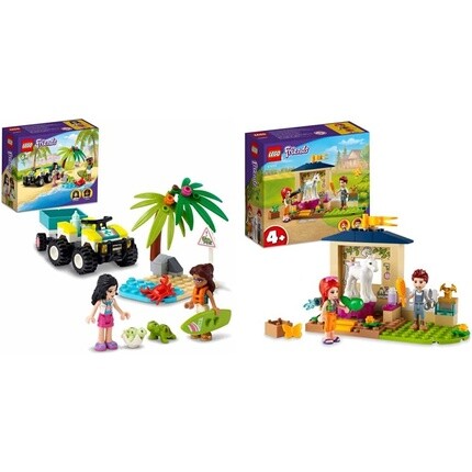 

Конструктор Lego 41697 Friends скорая помощь черепах с морскими существами