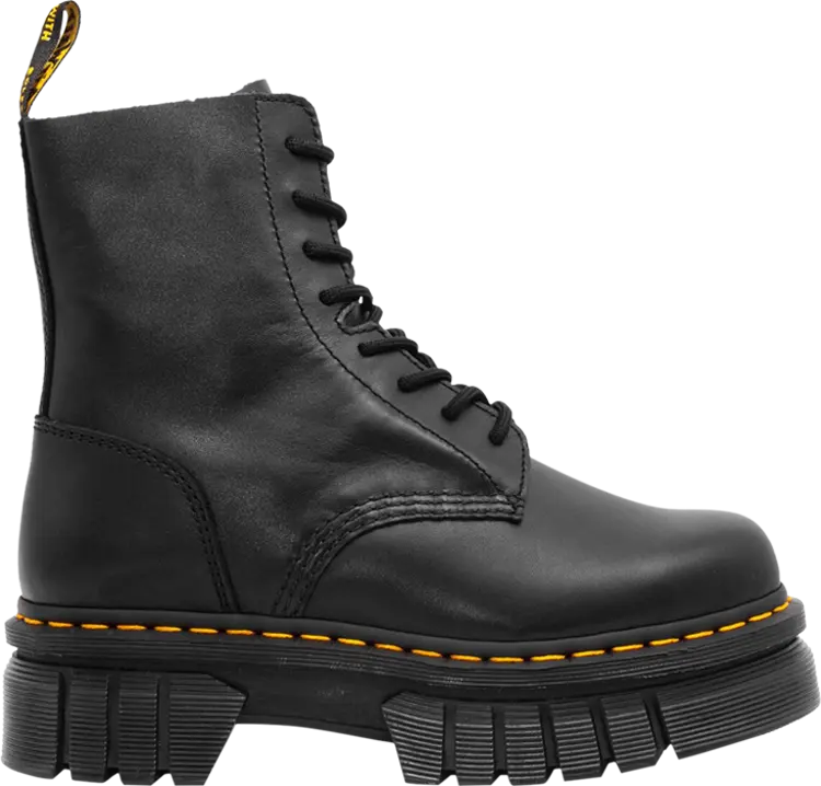 

Ботинки Audrick Leather Platform Ankle Boot Black, черный