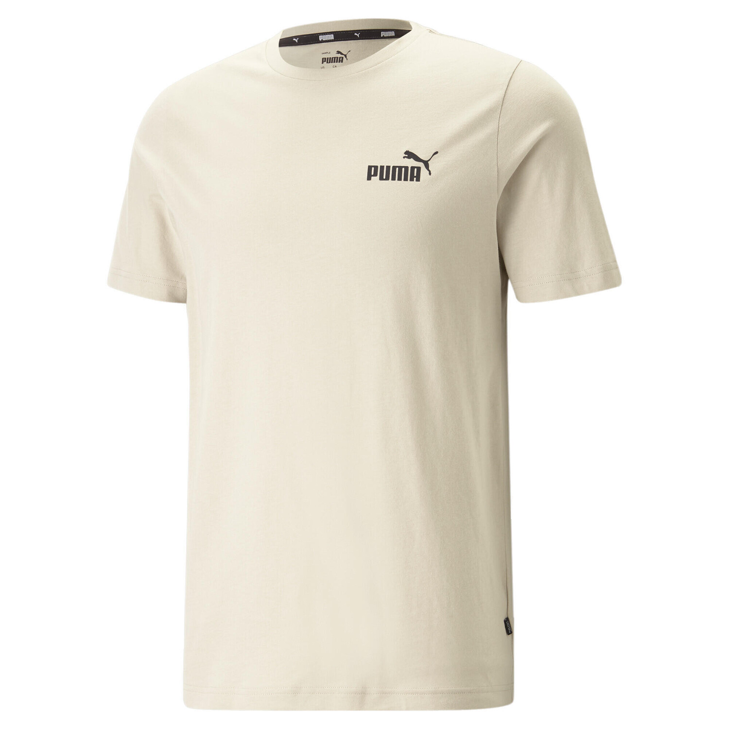 

Мужская футболка с маленьким логотипом Essentials PUMA, бежевый