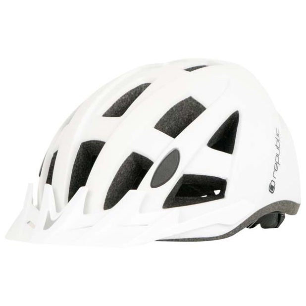 Велосипедный шлем Republic Bike Helmet R400 MTB, белый велосипедный шлем republic bike helmet r410 белый