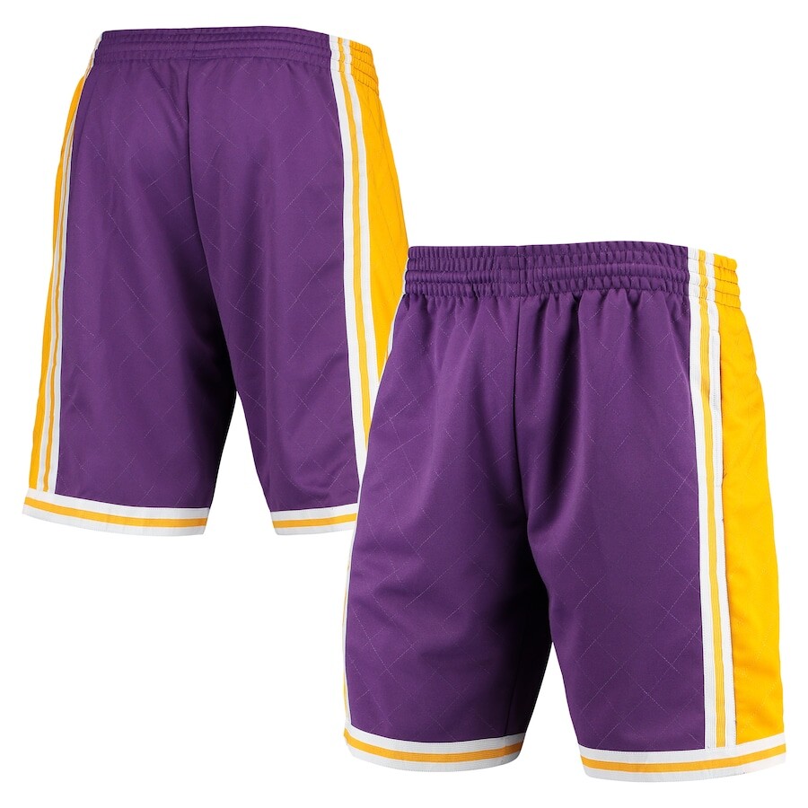 

Шорты Mitchell & Ness Los Angeles Lakers, фиолетовый