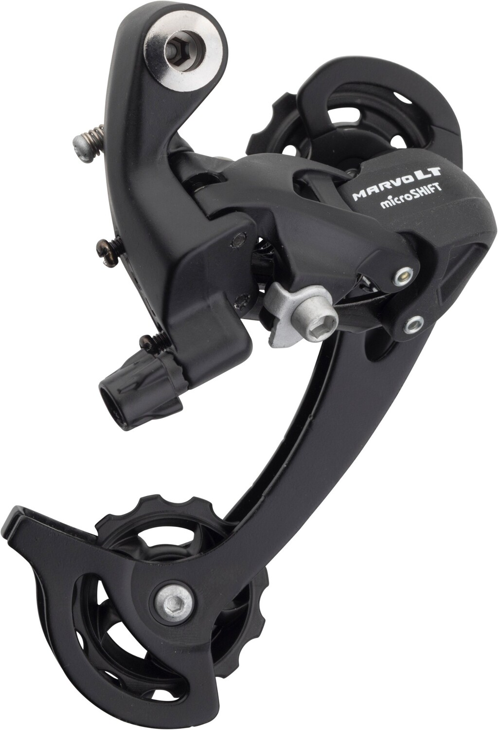 

Задний переключатель MarvoLT M46, 8/9 скоростей microSHIFT, черный