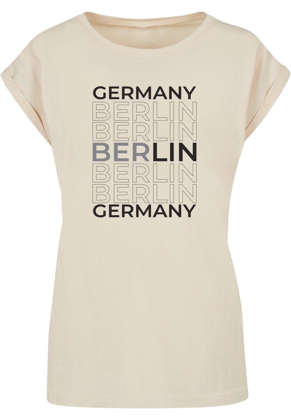 Рубашка Merchcode Berlin, песок
