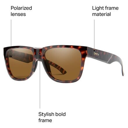 

Поляризованные солнцезащитные очки Lowdown 2 Smith, цвет Tortoise/Brown Polarized