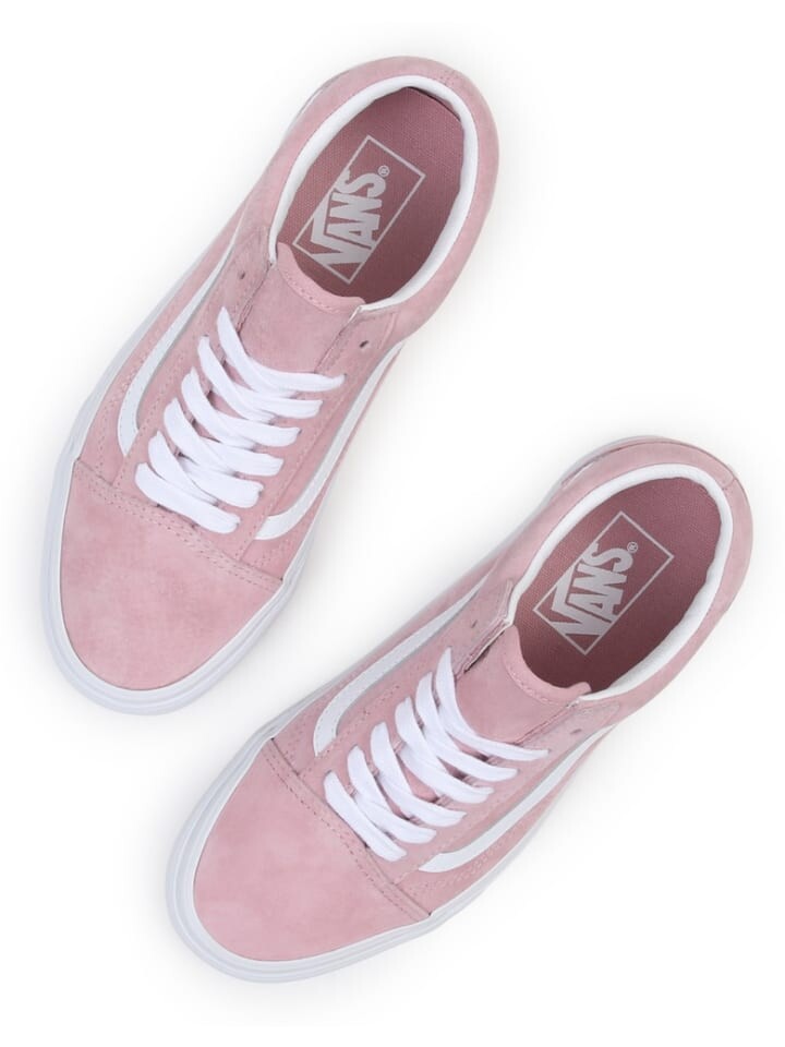 

Кроссовки на шнуровке Vans, розовый, Серый